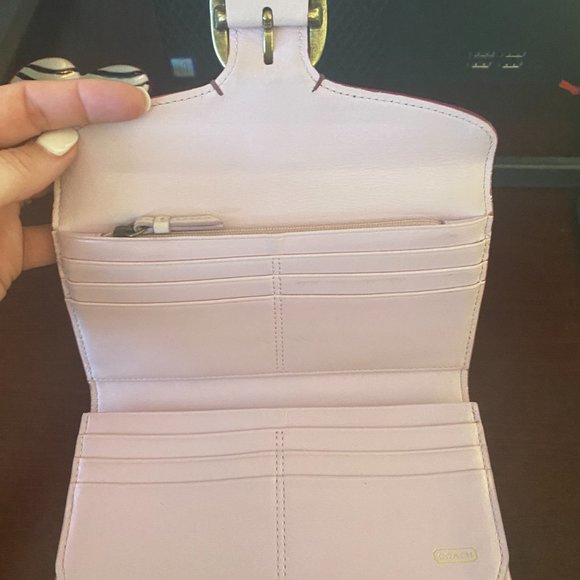 Leather Coach Wallet - Picture 2 of 7